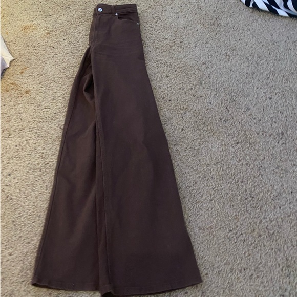 Brown flair pants - Picture 4 of 4